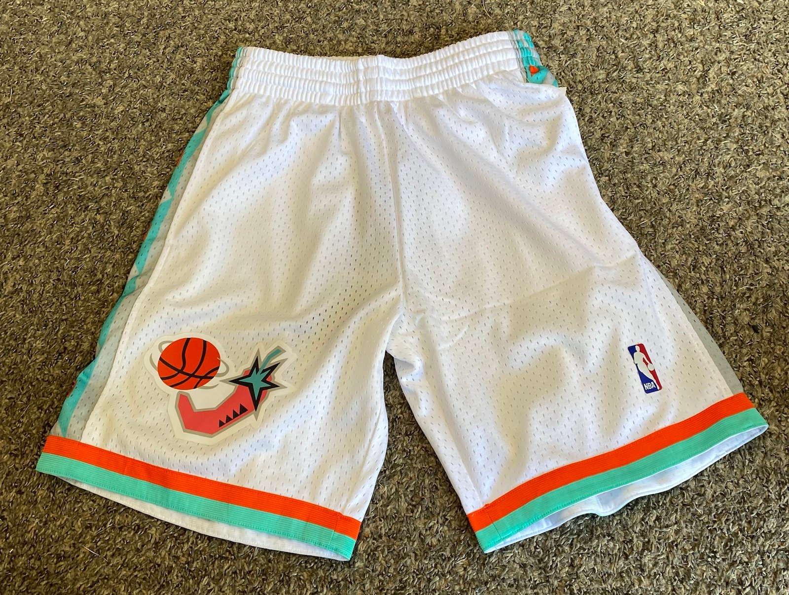 Mitchell & Ness NBA All Star 96 Swingman Shorts Mens Sz S Brand New