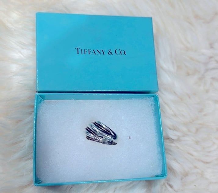 Tiffany & co. Shrimp dome ring 6