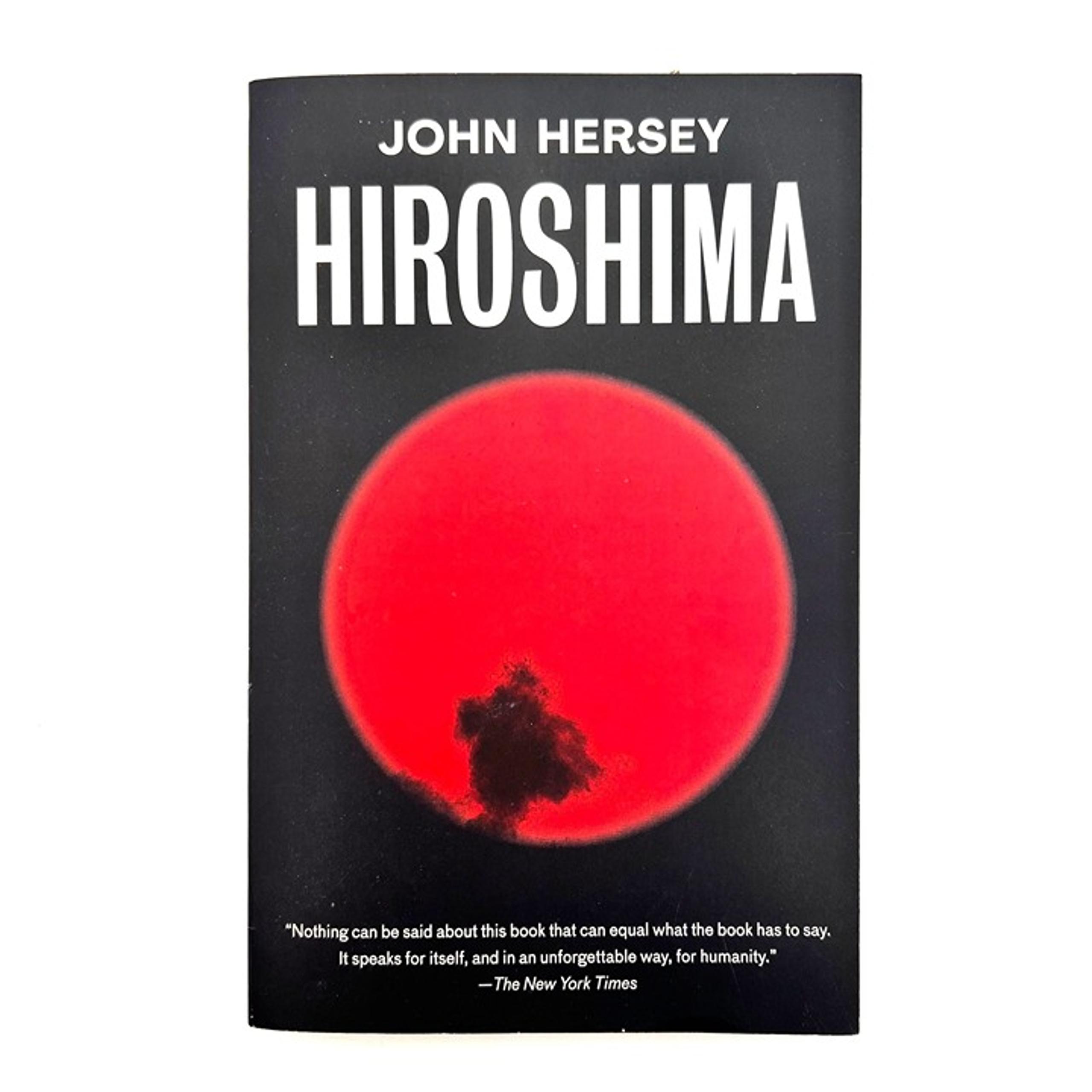 John Hersey Hiroshima Paperback Book 8th Printing With New Chapter Written 1985
