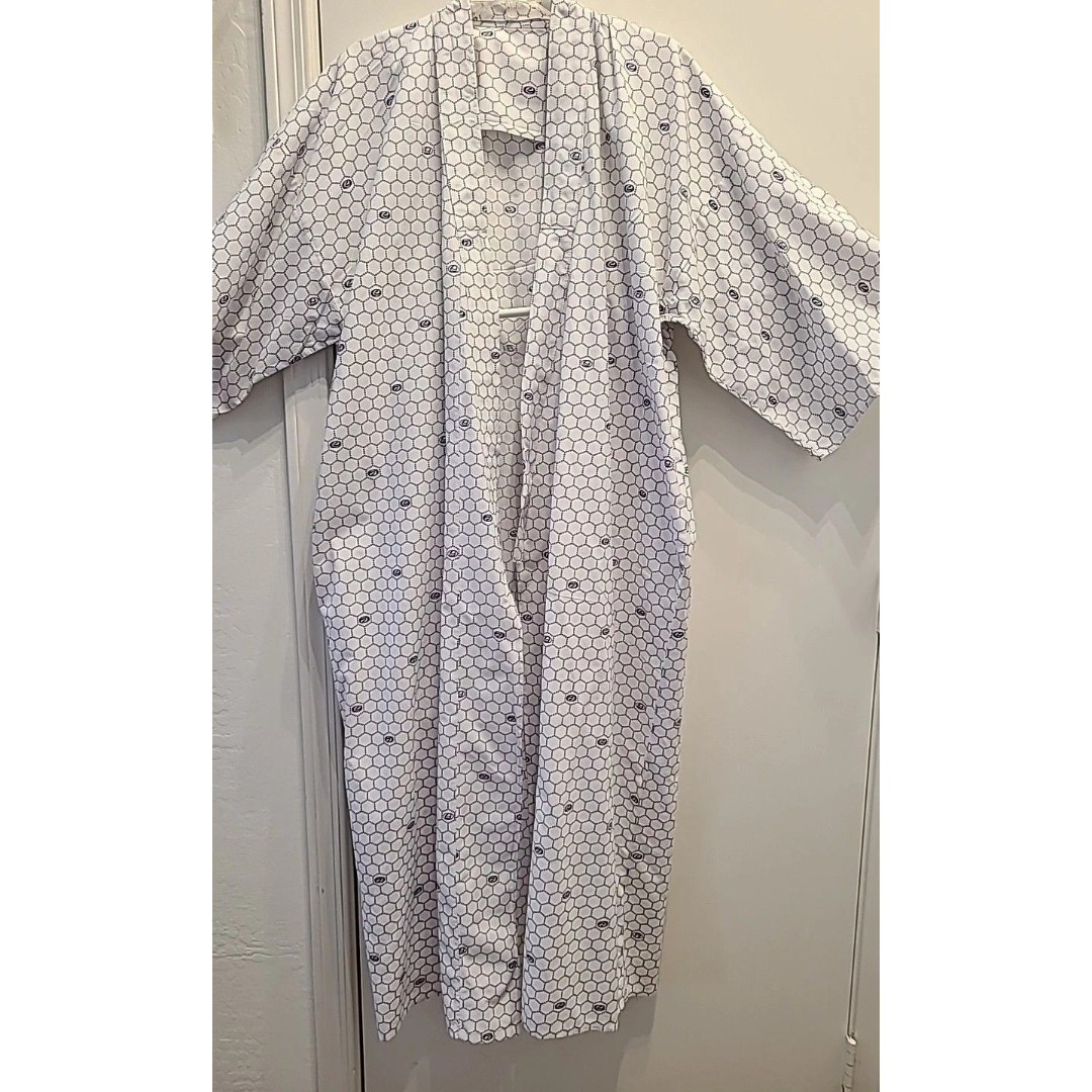 100% Cotton Vintage Casual Japanese Kimono Robes Gown Loose M-L