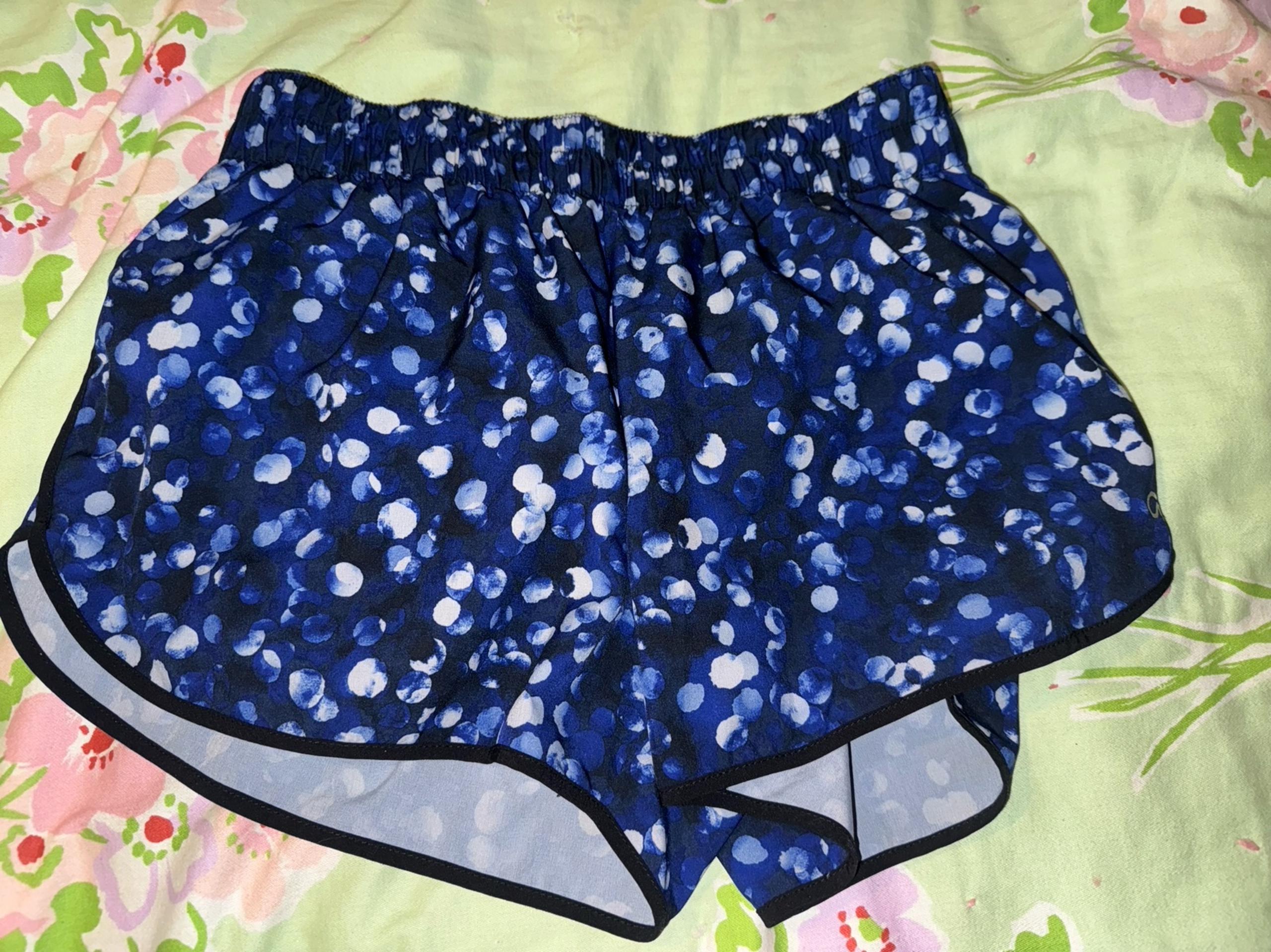 Womens gap fit athletic lined running shorts size small