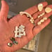 Mother of Pearl Porcelain Glass Beads