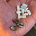 Mother of Pearl Porcelain Glass Beads