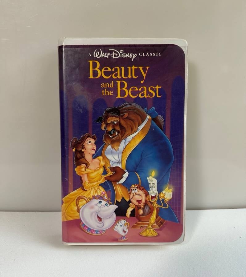 Beauty And The Beast VHS Tape A Walt Disney Gold Classic Collection Movie