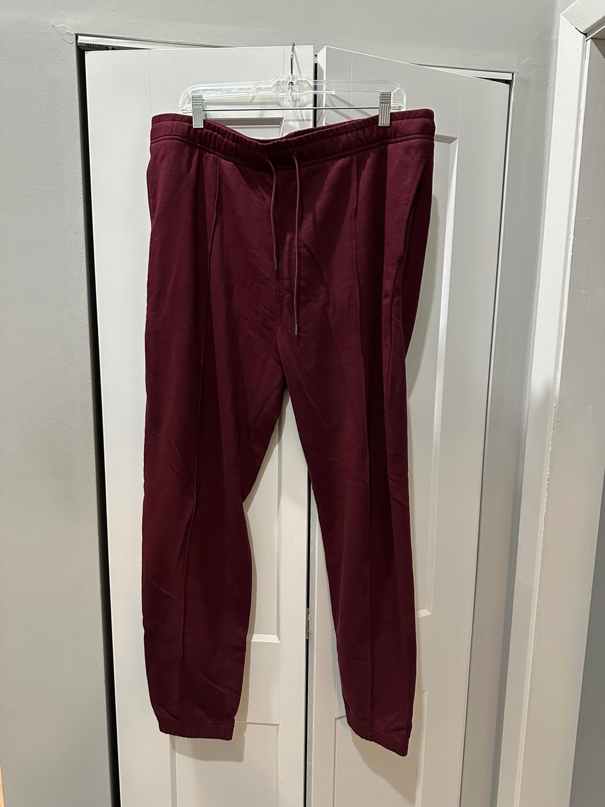 Men’s Express Burgundy Sweatpants