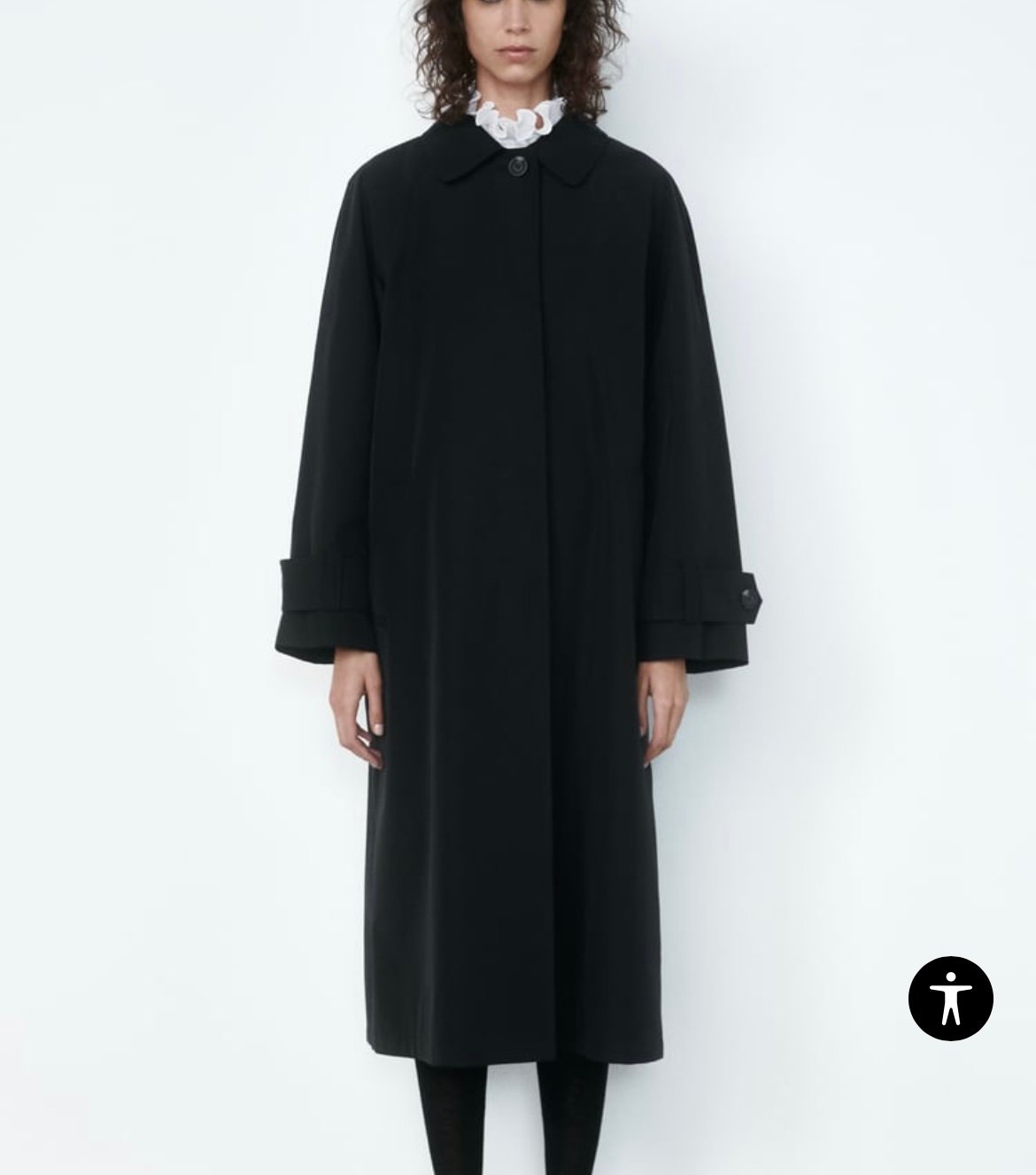 Zara ZW COLLECTION TRENCH COAT