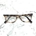 Warby Parker Louise W 286 Eyeglasses Beige Tortoise Full Rim Frames 55-16-140