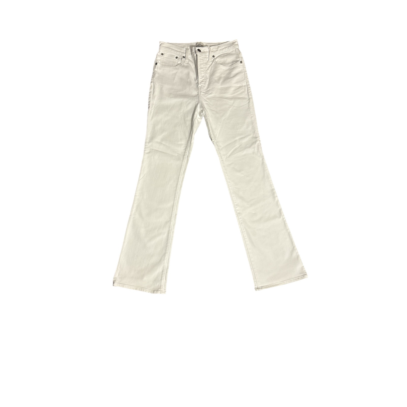 J.Crew Curvy Full-Length Demi-Boot White Jeans Sz
29 High-Rise Flare