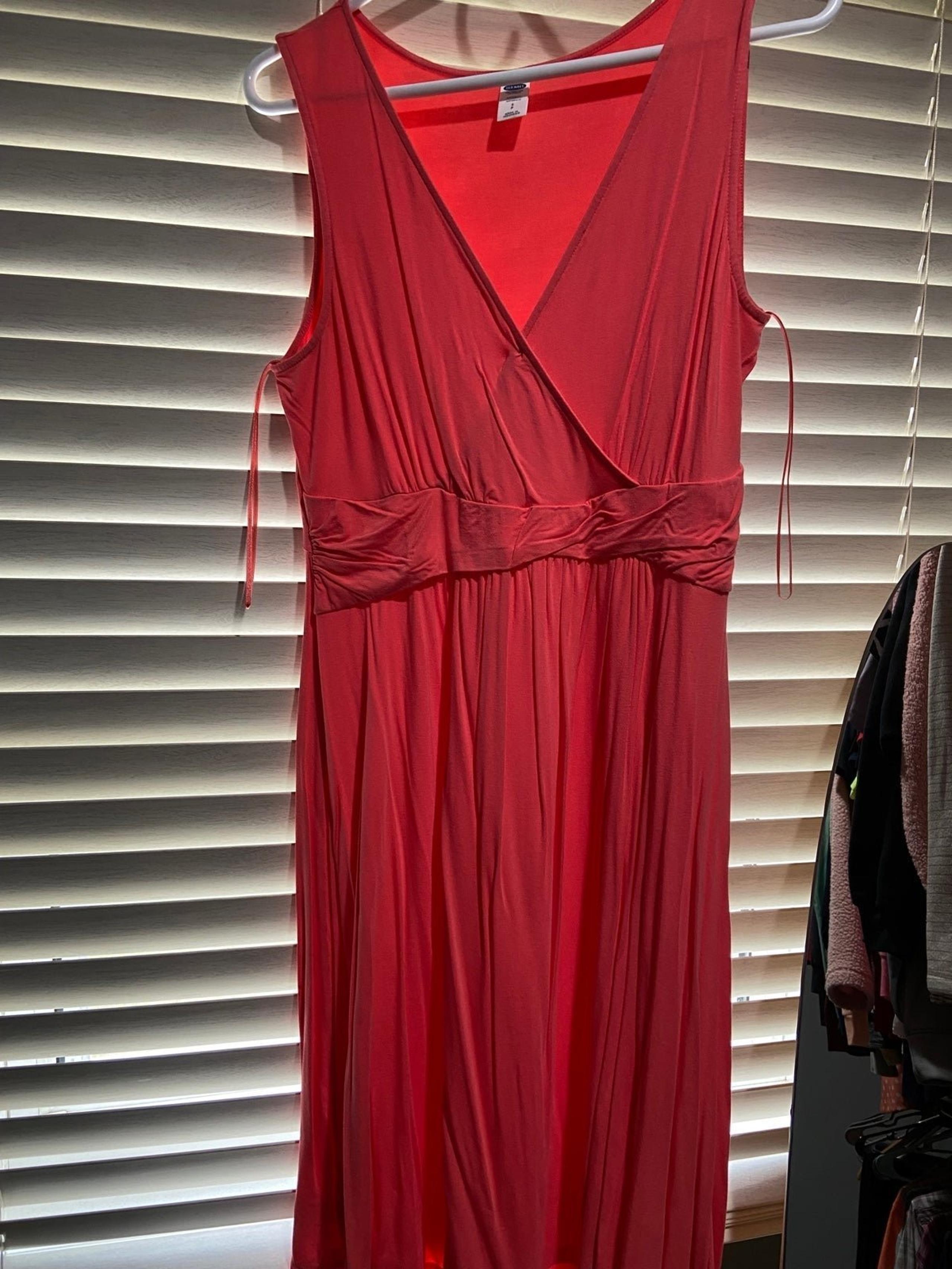Old Navy, Maternity-Size Small, Pink V-neck Dress