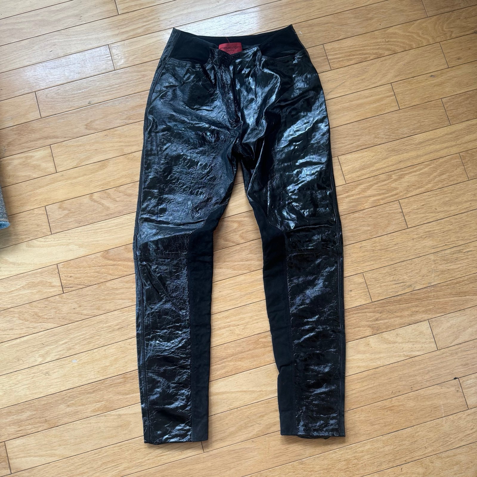 Leather Pants Emanuel ungaro parallele paris