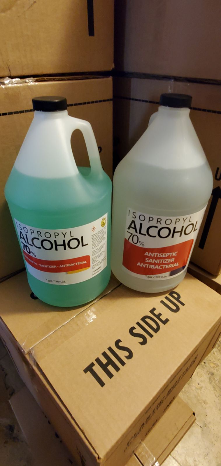 Rubbing Al Cohol 70%.. 1 Gallon