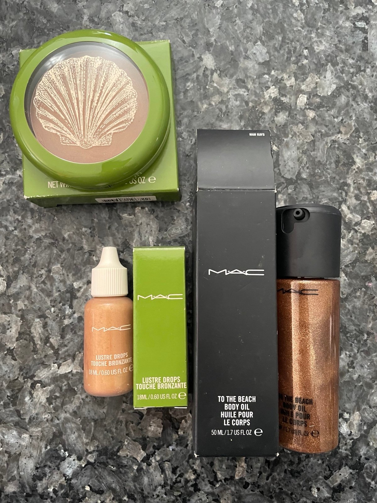 MAC to the beach items