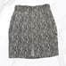Women’s Dana Buchman 100% Silk Snake Print Pencil Skirt, Size 12