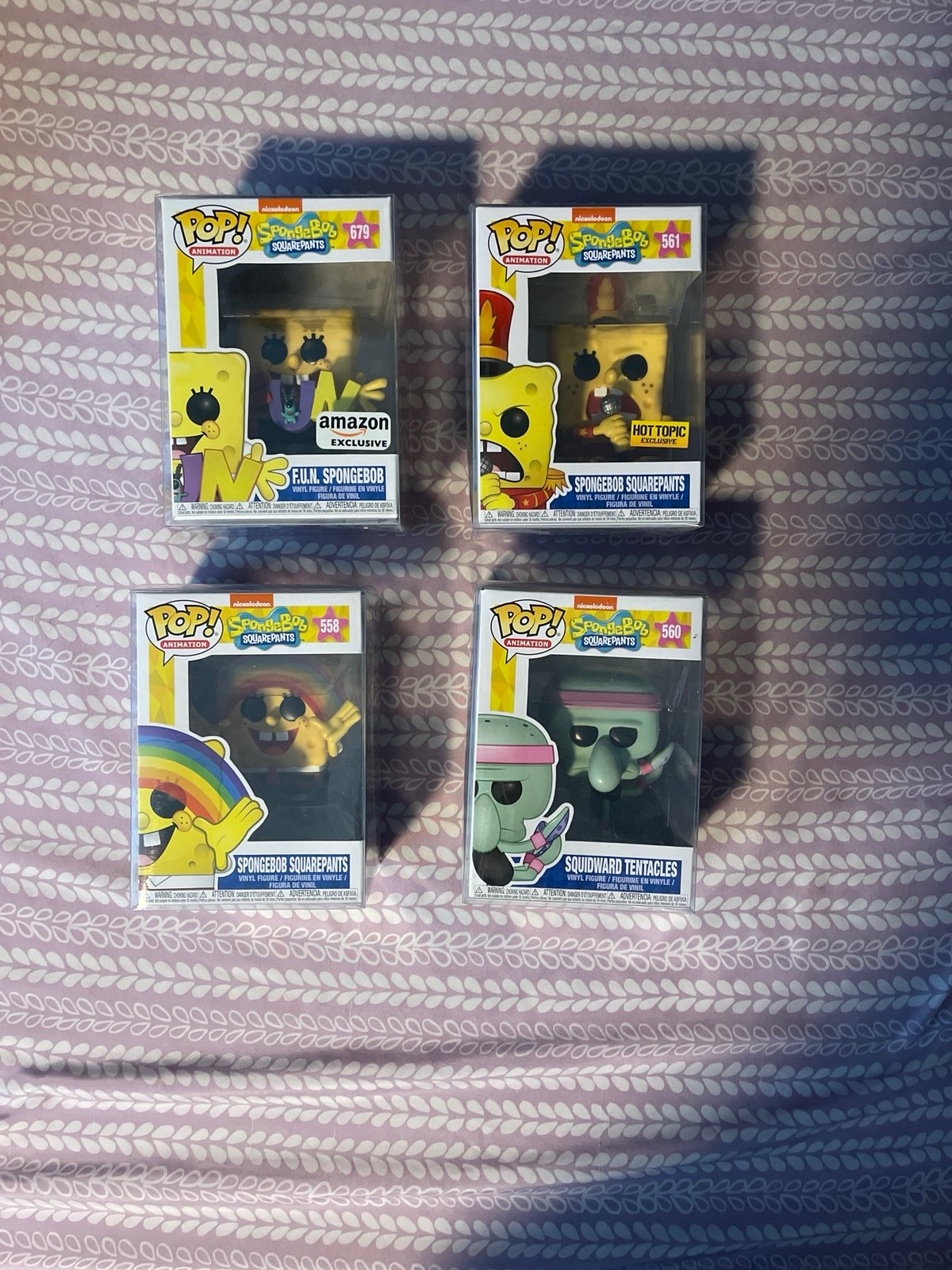 SpongeBob funko pops