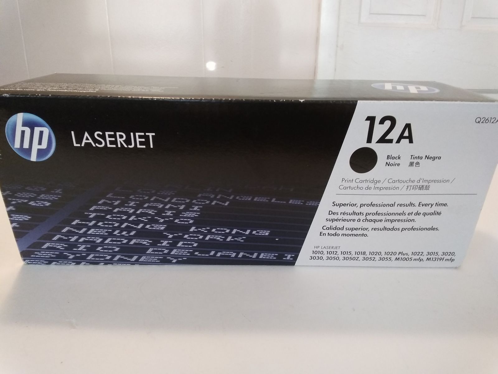 HP 12A Black Ink Toner Factory Sealed
