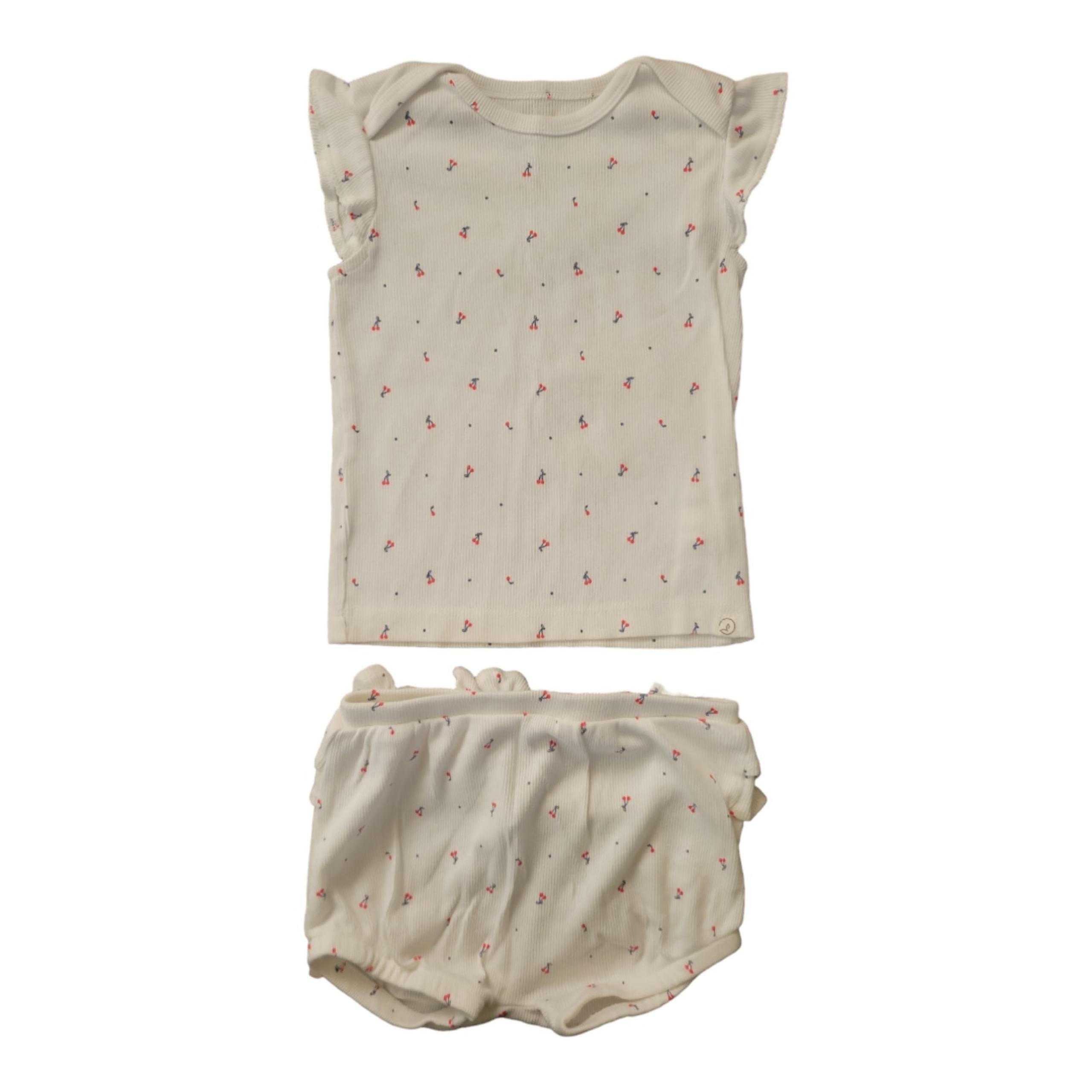 Little Planet Organics Set with Cherry Print