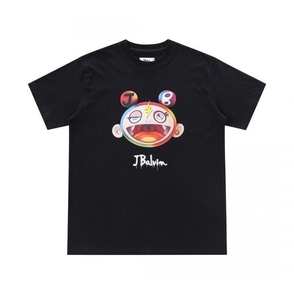 J Balvin x Takashi Murakami “KIKI Face” Shirt Medium NEW!! *only one!