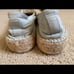 Soludos Chambray Lemon Platform Slip On Loafer Shoes 9