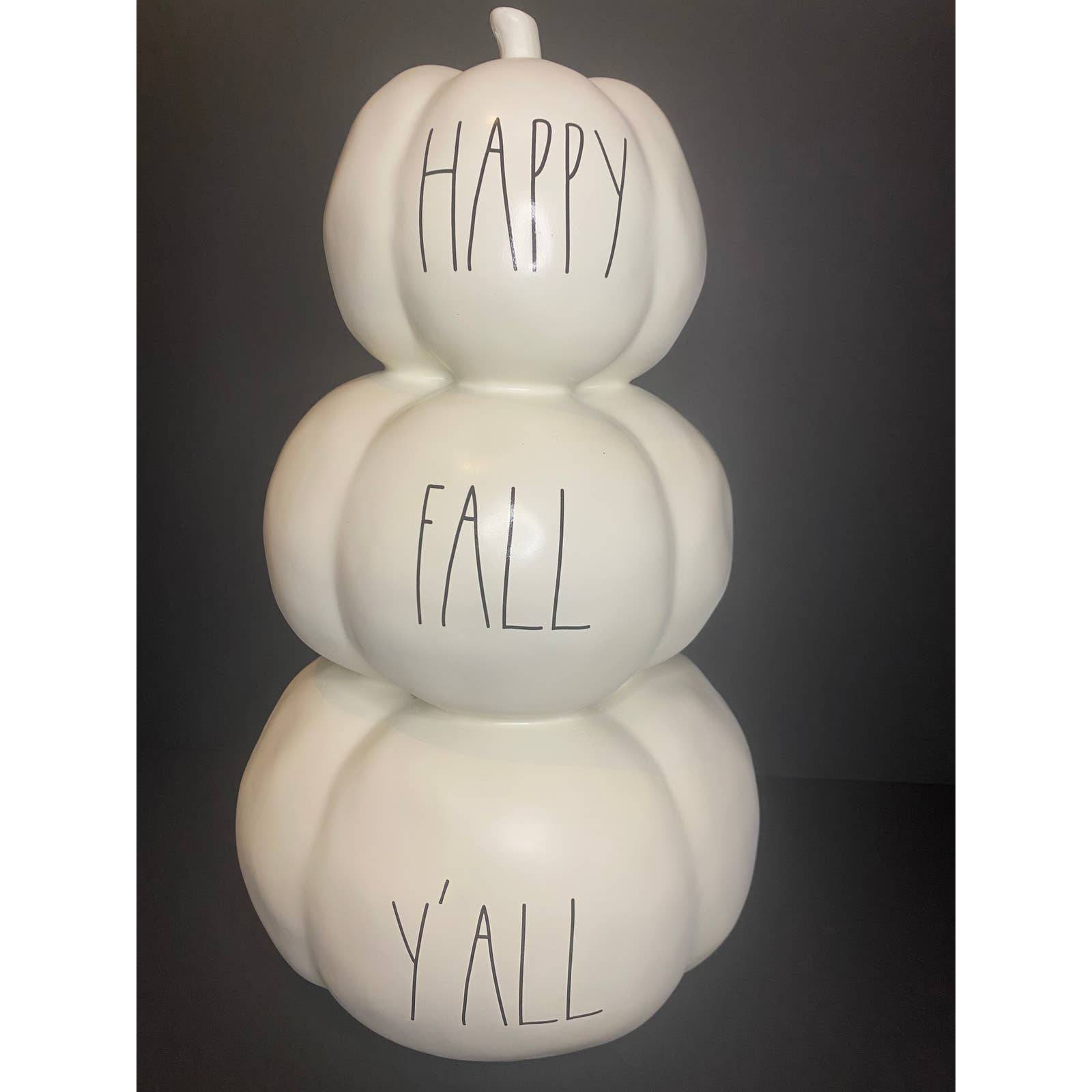 Rae Dunn Thanksgiving HAPPY,FALL,Y'ALL