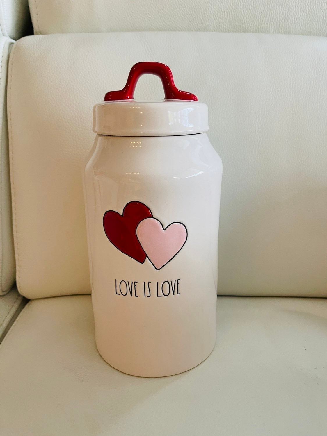 Rae Dunn Love is Love Canister Valentine's New 2022 Release