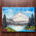 100% Hand Painted Landscape Oil Painting, Forest Lake