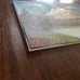 100% Hand Painted Landscape Oil Painting, Forest Lake