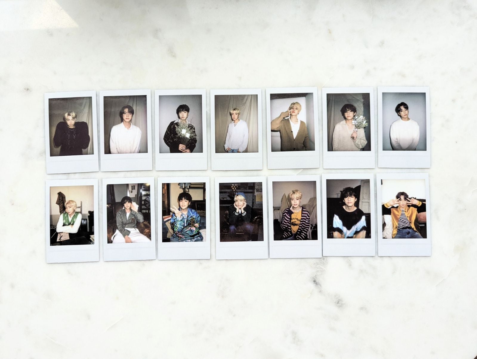 BTS Deco kit polaroid photocards