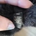 Possum set Black Scarf 36 with Wrist Cuffs