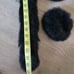 Possum set Black Scarf 36 with Wrist Cuffs