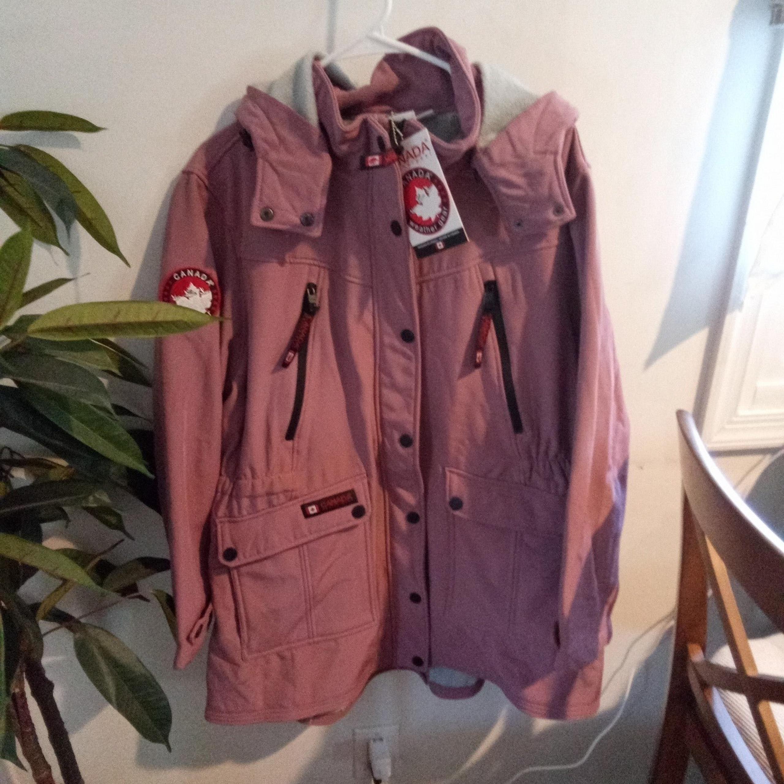 CANADA WEATHER GEAR Women's Long  Pink Haze