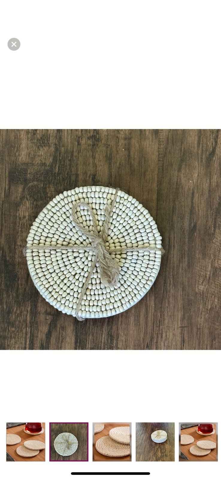 West elm coasters set