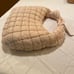NWT Woman’s Urban Expressions Cream Quilted Baguette With Knot Hand Bag