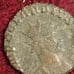 Anicent Roman empire minted coin.