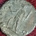 Anicent Roman empire minted coin.