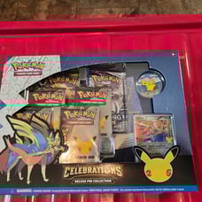 Pokemon Celebrations Deluxe Pin Collection Zacian LV. X