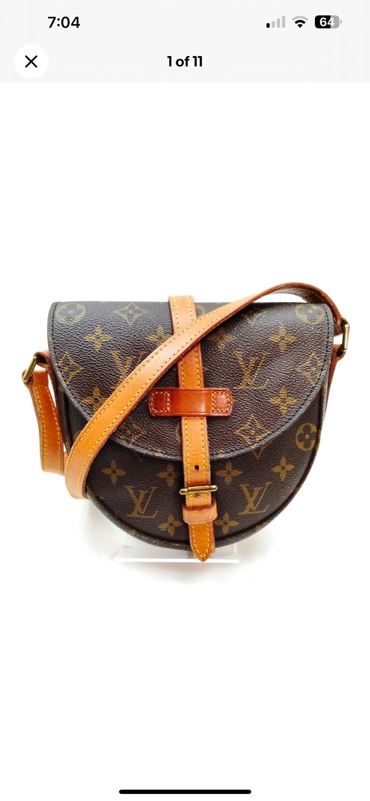 Louis Vuitton Chantelly PM crossbody bag AUTHENTIC