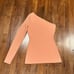 Victoria Beckham VB Body One-Shoulder Fitted Top