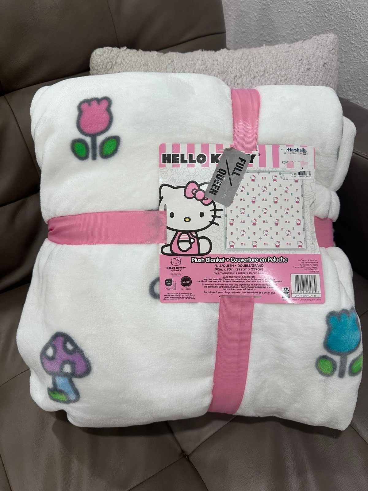 Hello Kitty Full/Queen Blanket