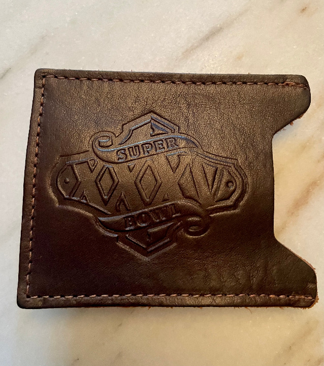 Super Bowl XXXV Card Case and Money Clip!