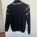 Scott & Scott London turtle neck sweater in Black w/ trim SZ M NWOT