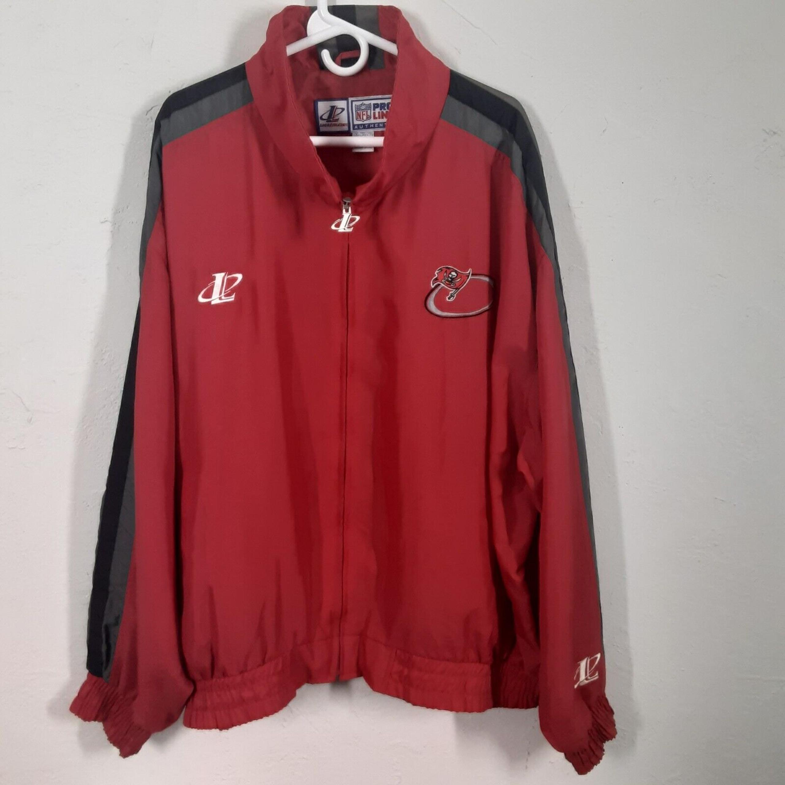 Vtg 90s Tampa Bay Buccaneers Mens 2XL Pro Line Logo Athletics NFL Jacket - Logo Athletic