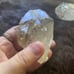 Beautiful Diamond Quartz with Enhydro’s