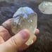 Beautiful Diamond Quartz with Enhydro’s