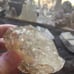 Beautiful Diamond Quartz with Enhydro’s