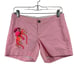 Lilly Pulitzer Seersucker Pink Stripe Sequin Callahan Party Short NWT