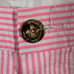 Lilly Pulitzer Seersucker Pink Stripe Sequin Callahan Party Short NWT