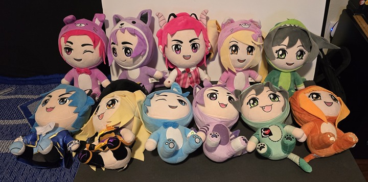 Inquisitor Master Plush Lot x11 . w/6 Plush Cards