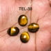 Tiger Eye Gemstone Cab-4pc-TEL-38