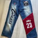 Nwt Vintage Y2K UNK Denim Jeans Lebron James Cavaliers NBA Men's Baggy Loose
