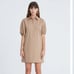 Halston MIKAYLA COTTON SHIRTING DRESS